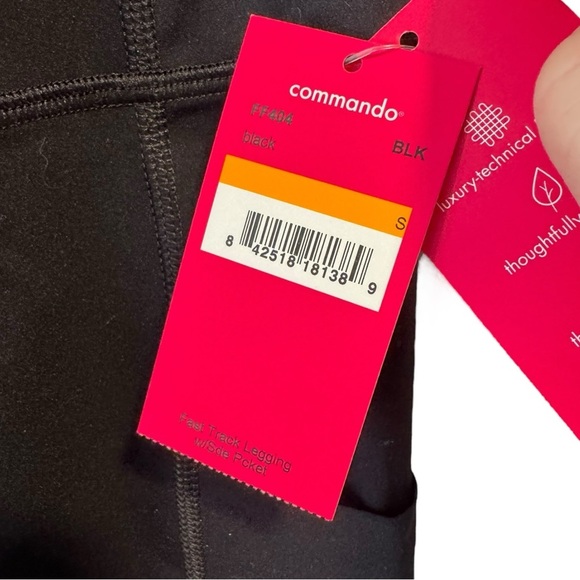 New! Commando Fast Track Leggings with side Pockets - Picture 6 of 6